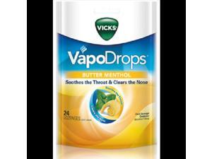 Vicks Vapodrops Butter Menthol 24 Drops Vicks Vapodrops Butter Menthol 24 Drops