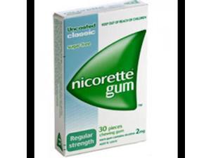 Nicorette Gum Classic Extra Strength 4mg x 30 Nicorette Gum Classic Extra Strength 4mg x 30