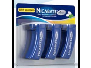 Nicabate Mini Mint Lozenges 4 Mg 60s Nicabate Mini Mint Lozenges 4 Mg 60s
