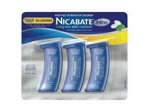 Nicabate Mini Mint Lozenges 1.5 Mg 60s Nicabate Mini Mint Lozenges 1.5 Mg 60s