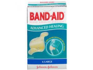 Band-Aid Advanced Healing Bandages Large 6 Pack Band-Aid Advanced Healing Bandages Large 6 Pack