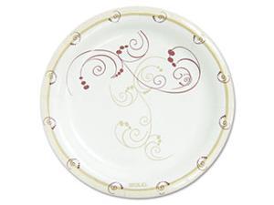 Symphony Paper Dinnerware, Mediumweight Plate, 8.5, Tan, 500/Carton Symphony Paper Dinnerware, Mediumweight Plate, 8.5, Tan, 500/Carton
