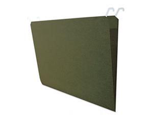 Hanging File Folders with Innovative Top Rail, Legal, Green, 20/Pack Hanging File Folders with Innovative Top Rail, Legal, Green, 20/Pack