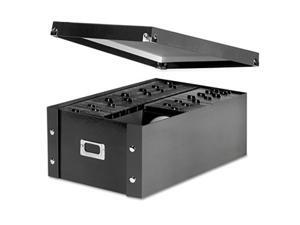 CD Storage Box, Holds 120 Slim/60 Std. Cases CD Storage Box, Holds 120 Slim/60 Std. Cases