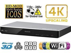 PANASONIC DMP-BDT270 2K/4K Multi Region All System Blu Ray Disc DVD Player - PAL/NTSC - 2D/3D - Wi-Fi - 100~240V 50/60Hz World-Wide Use & 6 Feet HDMI Cable PANASONIC DMP-BDT270 2K/4K Multi Region All System Blu Ray Disc DVD Player - PAL/NTSC - 2D/3D - Wi-Fi - 100~240V 50/60Hz World-Wide Use & 6 Feet HDMI Cable