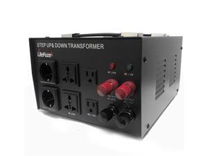 LiteFuze LT-20000 20,000 Watt Heavy Duty Voltage Converter Transformer - Step Up/Down 110/120/220/240V LiteFuze LT-20000 20,000 Watt Heavy Duty Voltage Converter Transformer - Step Up/Down 110/120/220/240V