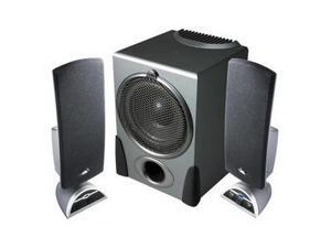 Cyber Acoustics Platinum CA-3550RB 2.1 Speaker System - 68 W RMS Cyber Acoustics Platinum CA-3550RB 2.1 Speaker System - 68 W RMS