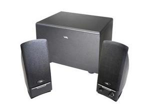 Cyber Acoustics CA-3001rb 2.1 Speaker System - 14 W RMS - Black Cyber Acoustics CA-3001rb 2.1 Speaker System - 14 W RMS - Black