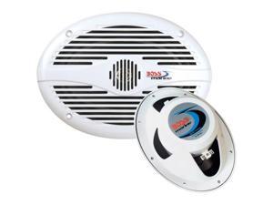 Boss Audio MR690 6" x 9" Oval Speakers - (Pair) White (MR690) Boss Audio MR690 6" x 9" Oval Speakers - (Pair) White (MR690)