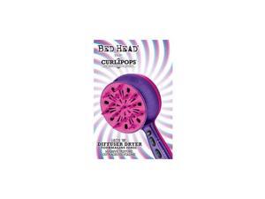 HELEN OF TROY BH420 Bed Head CurliPops Diffuser Dryer with tourmaline/ionic technology for frizz-free texture and massive shine; 2 heats/2 speeds/ cold shot button. HELEN OF TROY BH420 Bed Head CurliPops Diffuser Dryer with tourmaline/ionic technology for frizz-free texture and massive shine; 2 heats/2 speeds/ cold shot button.