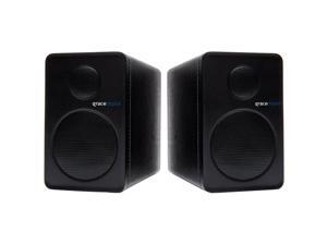 GRACE DIGITAL AUDIO GDI-BTSP201 Wi-Fi Bookshelf Music System in Black / Class D digital amplifier GRACE DIGITAL AUDIO GDI-BTSP201 Wi-Fi Bookshelf Music System in Black / Class D digital amplifier