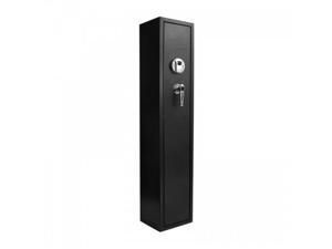 BARSKA AX11652 AX11652 - Quick Access Biometric Rifle Safe - 2.50 ft³ - Fingerprint, Key Lock - 3 x Dead Bolt(s) - Black BARSKA AX11652 AX11652 - Quick Access Biometric Rifle Safe - 2.50 ft³ - Fingerprint, Key Lock - 3 x Dead Bolt(s) - Black