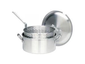 BARBOUR INTERNATIONAL 1350 Classic 14-quart Aluminum Deep Fry Pot with Lid and Basket. BARBOUR INTERNATIONAL 1350 Classic 14-quart Aluminum Deep Fry Pot with Lid and Basket.