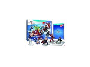 TAKE-TWO 02566 DISNEY INFINITY 2.0 Edition: Marvel Super Heroes Starter Pack - contains The Avengers Play Set, two Power Discs, and three figures: Thor, Black Widow, and Iron Man. WiiU TAKE-TWO 02566 DISNEY INFINITY 2.0 Edition: Marvel Super Heroes Starter Pack - contains The Avengers Play Set, two Power Discs, and three figures: Thor, Black Widow, and Iron Man. WiiU