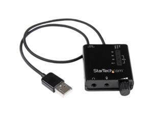 STARTECH.COM ICUSBAUDIO2D USB Stereo Audio Adapter External Sound Card with SPDIF Digital Audio STARTECH.COM ICUSBAUDIO2D USB Stereo Audio Adapter External Sound Card with SPDIF Digital Audio