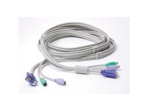 STARTECH.COM 3N1PS2EXT15 15 3-in-1 KVM Extension Cable STARTECH.COM 3N1PS2EXT15 15 3-in-1 KVM Extension Cable