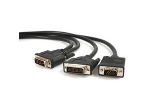STARTECH.COM DVIVGAYMM6 DVI-D MM VGA Male Splitter STARTECH.COM DVIVGAYMM6 DVI-D MM VGA Male Splitter
