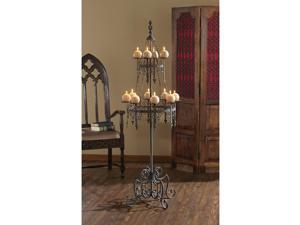 DESIGN TOSCANO FU67244 MALBARK CASTLE GOTHIC FLOOR CANDELABRA DESIGN TOSCANO FU67244 MALBARK CASTLE GOTHIC FLOOR CANDELABRA