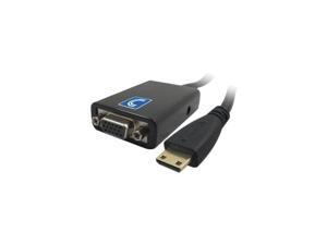 Comprehensive Cable and Connectivity HDCM-VGAF 4IN HDMI C MALE TO VGA FEMALE Comprehensive Cable and Connectivity HDCM-VGAF 4IN HDMI C MALE TO VGA FEMALE