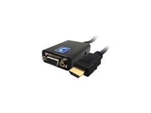 Comprehensive Cable and Connectivity HDAM-VGAF 4IN HDMI A MALE TO VGA FEMALE Comprehensive Cable and Connectivity HDAM-VGAF 4IN HDMI A MALE TO VGA FEMALE