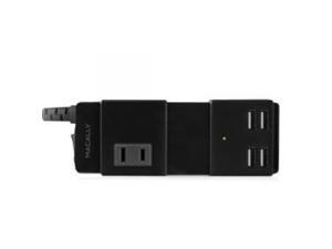 Macally Portable Power Strip with USB 2.0 Hub and Charger Macally Portable Power Strip with USB 2.0 Hub and Charger