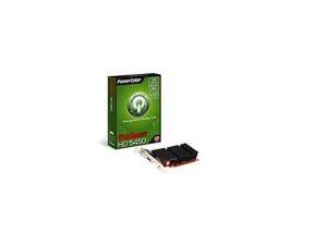 POWERCOLOR AX5450 1GBK3-SHEV4 PowerColor Go Green AMD Radeon HD5450 1GB DDR3 VGADVIHDMI Low Profile PCI-Express Video Card (UEFI Ready) POWERCOLOR AX5450 1GBK3-SHEV4 PowerColor Go Green AMD Radeon HD5450 1GB DDR3 VGADVIHDMI Low Profile PCI-Express Video Card (UEFI Ready)