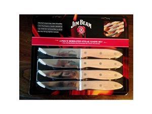 JIM BEAM JB0165 4 PC STEAK KNIFE SET JIM BEAM JB0165 4 PC STEAK KNIFE SET