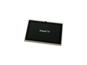 WORRYFREE GADGETS WFGV04RC3 7.0DC_WHT Zeepad 4 GB Tablet - 7" - Allwinner Cortex A8 A13 1.50 GHz - White WORRYFREE GADGETS WFGV04RC3 7.0DC_WHT Zeepad 4 GB Tablet - 7" - Allwinner Cortex A8 A13 1.50 GHz - White