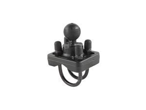 RAM MOUNTING SYSTEMS RAM-B-235U RAM Mount Double U-Bolt Base w/1" Ball f/Rails from 0.75" to 1.25" Diameter RAM MOUNTING SYSTEMS RAM-B-235U RAM Mount Double U-Bolt Base w/1" Ball f/Rails from 0.75" to 1.25" Diameter