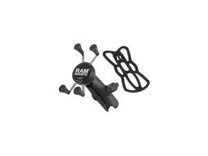 RAM MOUNTING SYSTEMS RAP-HOL-UN7B-201U RAM Mount Universal X-Grip Cell Phone Cradle w/Double Socket Arm RAM MOUNTING SYSTEMS RAP-HOL-UN7B-201U RAM Mount Universal X-Grip Cell Phone Cradle w/Double Socket Arm