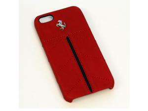 Ferrari iPhone 5 / 5S Red Leather & Stitching Case CG Mobile New FECFIP5R Ferrari iPhone 5 / 5S Red Leather & Stitching Case CG Mobile New FECFIP5R