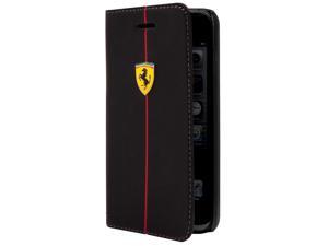 CG Mobile Ferrari Book Type Flap Black Case iPhone 5 / 5S FEFORFLBKP5BL CG Mobile Ferrari Book Type Flap Black Case iPhone 5 / 5S FEFORFLBKP5BL