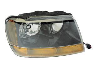 Eagle Eyes CS097-B101R Passenger Replacement Headlight For Jeep Grand Cherokee Eagle Eyes CS097-B101R Passenger Replacement Headlight For Jeep Grand Cherokee
