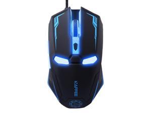NAFFEE G5S Iron Man 6 Buttons X3 Optical Wired USB Professional Gaming Mouse - 2400DPI 6D, Auto Sleep, Accurate and Reliable Sensor - for PC Laptop Gamer NAFFEE G5S Iron Man 6 Buttons X3 Optical Wired USB Professional Gaming Mouse - 2400DPI 6D, Auto Sleep, Accurate and Reliable Sensor - for PC Laptop Gamer