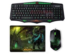 SUNT AK93 Green Backlit Waterproof Ergonomic Multimedia Gaming Keyboard + 6D 6 Buttons Optical USB Molten Gaming Mouse + Gaming Mouse Pad Set SUNT AK93 Green Backlit Waterproof Ergonomic Multimedia Gaming Keyboard + 6D 6 Buttons Optical USB Molten Gaming Mouse + Gaming Mouse Pad Set