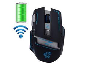 2.4G Wireless Rechargeable 2400DPI 6 Buttons Optical Usb Ergonomic Gaming Mouse 2.4G Wireless Rechargeable 2400DPI 6 Buttons Optical Usb Ergonomic Gaming Mouse