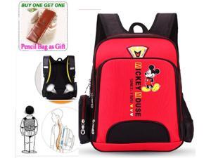 Disney Mickey MINNIE Lovely School Bag for Grades 1-3 Children Kids Backpack Rucksack Disney Mickey MINNIE Lovely School Bag for Grades 1-3 Children Kids Backpack Rucksack