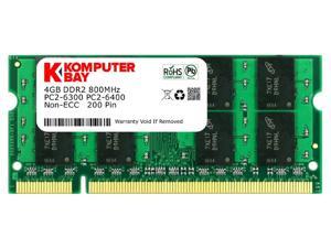 Komputerbay 4GB DDR2 SODIMM (200 pin) 800Mhz PC2 6400 / PC2 6300 CL 6.0 Komputerbay 4GB DDR2 SODIMM (200 pin) 800Mhz PC2 6400 / PC2 6300 CL 6.0