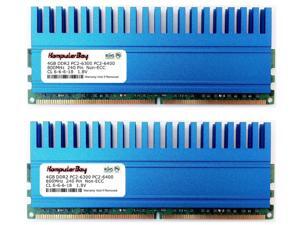 Komputerbay 8GB (2 X 4GB) DDR2 DIMM (240 pin) 800MHZ PC2-6400 PC2-6300 8 GB KIT with Crown Series Heatspreaders for extra Cooling CL 5-5-5-12 Komputerbay 8GB (2 X 4GB) DDR2 DIMM (240 pin) 800MHZ PC2-6400 PC2-6300 8 GB KIT with Crown Series Heatspreaders for extra Cooling CL 5-5-5-12