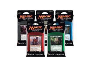 Origins Magic the Gathering 5 Intro Deck Set Origins Magic the Gathering 5 Intro Deck Set