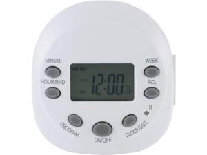 GE 15154 7-Day Random On/Off 1-Outlet Plug-in Digital Timer GE 15154 7-Day Random On/Off 1-Outlet Plug-in Digital Timer