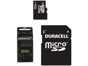 DURACELL DU-3IN1-32G-R Class 4 microSD(TM) Card with SD(TM) & USB Adapters (32GB) DURACELL DU-3IN1-32G-R Class 4 microSD(TM) Card with SD(TM) & USB Adapters (32GB)