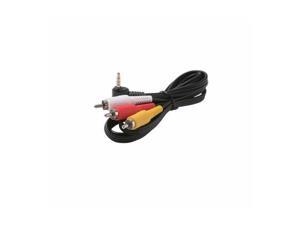 Steren ST-255-219 6' 3.5mm to 3-RCA Camcorder Cable Steren ST-255-219 6' 3.5mm to 3-RCA Camcorder Cable