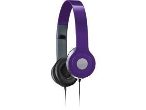 ILIVE IAH54PR Over-the-Ear Headphones, Purple - IAH54PR ILIVE IAH54PR Over-the-Ear Headphones, Purple - IAH54PR