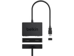 BELKIN F2CD062 HDMI to 2X DisplayPort Female Splitter Dongle BELKIN F2CD062 HDMI to 2X DisplayPort Female Splitter Dongle