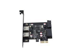 2 Ports USB 3.0 5Gbps Expansion PCI-E Express Card NEC Chipset with 20 Pin Port 2 Ports USB 3.0 5Gbps Expansion PCI-E Express Card NEC Chipset with 20 Pin Port