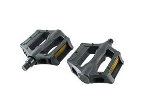 2 x Black Plastic BMX Bike Pedals MTB Mountain Bicycle Platform 13.8mm 2 x Black Plastic BMX Bike Pedals MTB Mountain Bicycle Platform 13.8mm