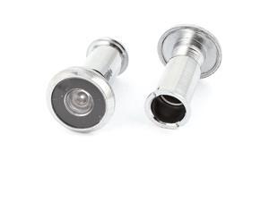 2 Pcs 35mm-52mm Thick 200 Degree Wide Angle Lens Door Peep Hole Viewer Peephole 2 Pcs 35mm-52mm Thick 200 Degree Wide Angle Lens Door Peep Hole Viewer Peephole