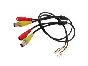 CCTV Security Camera Surveillance Female BNC DC Power Video Cable 2pcs CCTV Security Camera Surveillance Female BNC DC Power Video Cable 2pcs