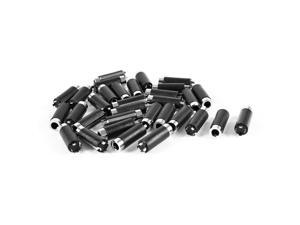 32 Pieces Black 4 Pole 3.5mm Headset Female Socket Audio Adapter DC 6V 100mA 32 Pieces Black 4 Pole 3.5mm Headset Female Socket Audio Adapter DC 6V 100mA